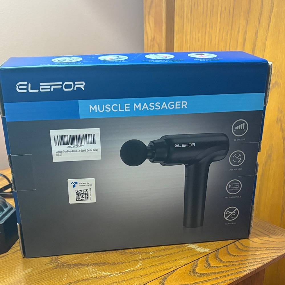 Elefor Black Muscle Massager